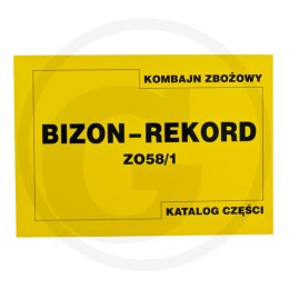 Katalog kombajn zbożowy Bizon Rekord Z-058/1 627BIZONZ058 agroveo