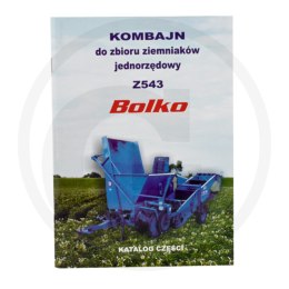 Katalog kombajn ziemniaczany Bolko Z-543 627BOLKOZ543 agroveo